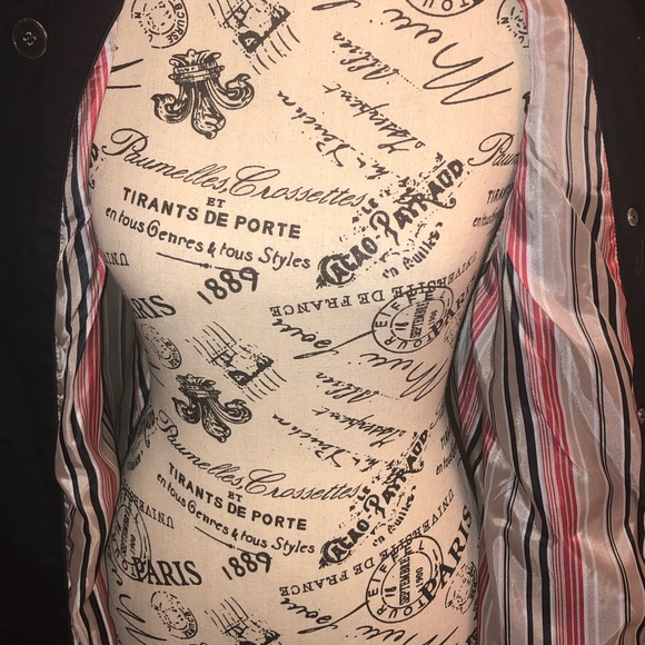 Coffeshop Jacket w/three-quarter sleeves - Picture 4 of 8